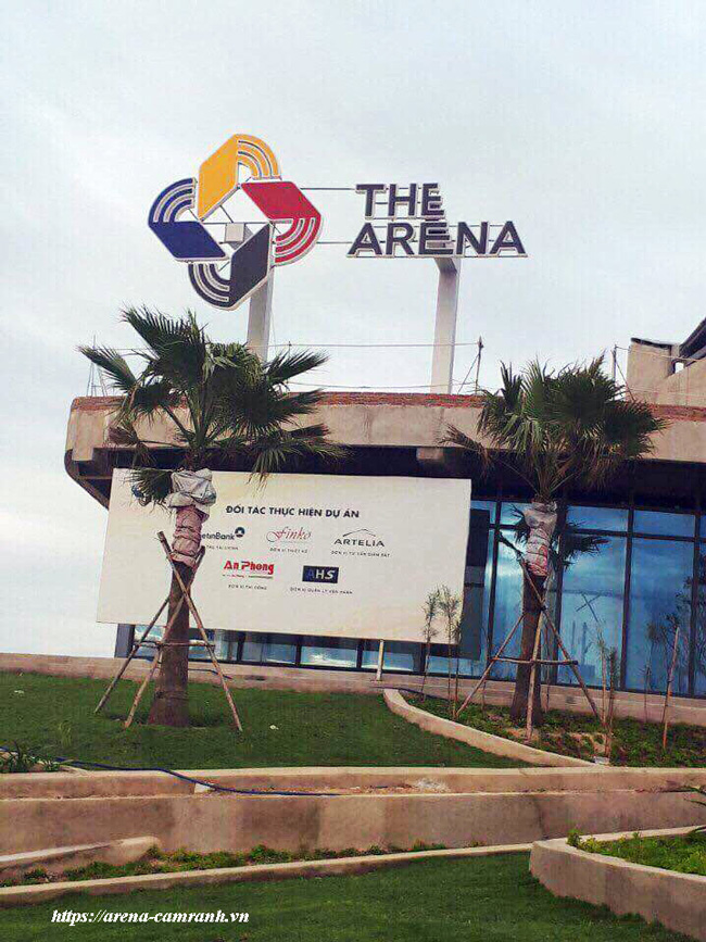 Khu nhà mẫu Arena Cam Ranh đã hoàn thiện